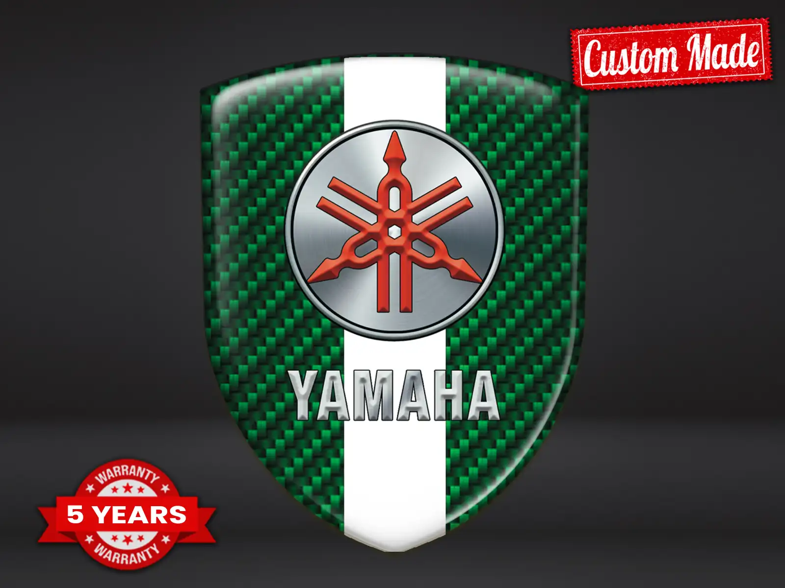 Yamaha Domed Badges High Quality Professional Customizable